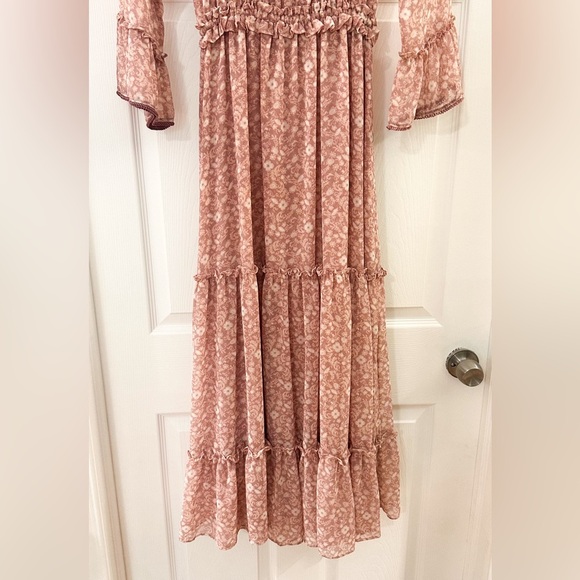 NWT MISA LOS Angeles Lucinda Dress in Pink Floral Boho Sz Small - Picture 6 of 9